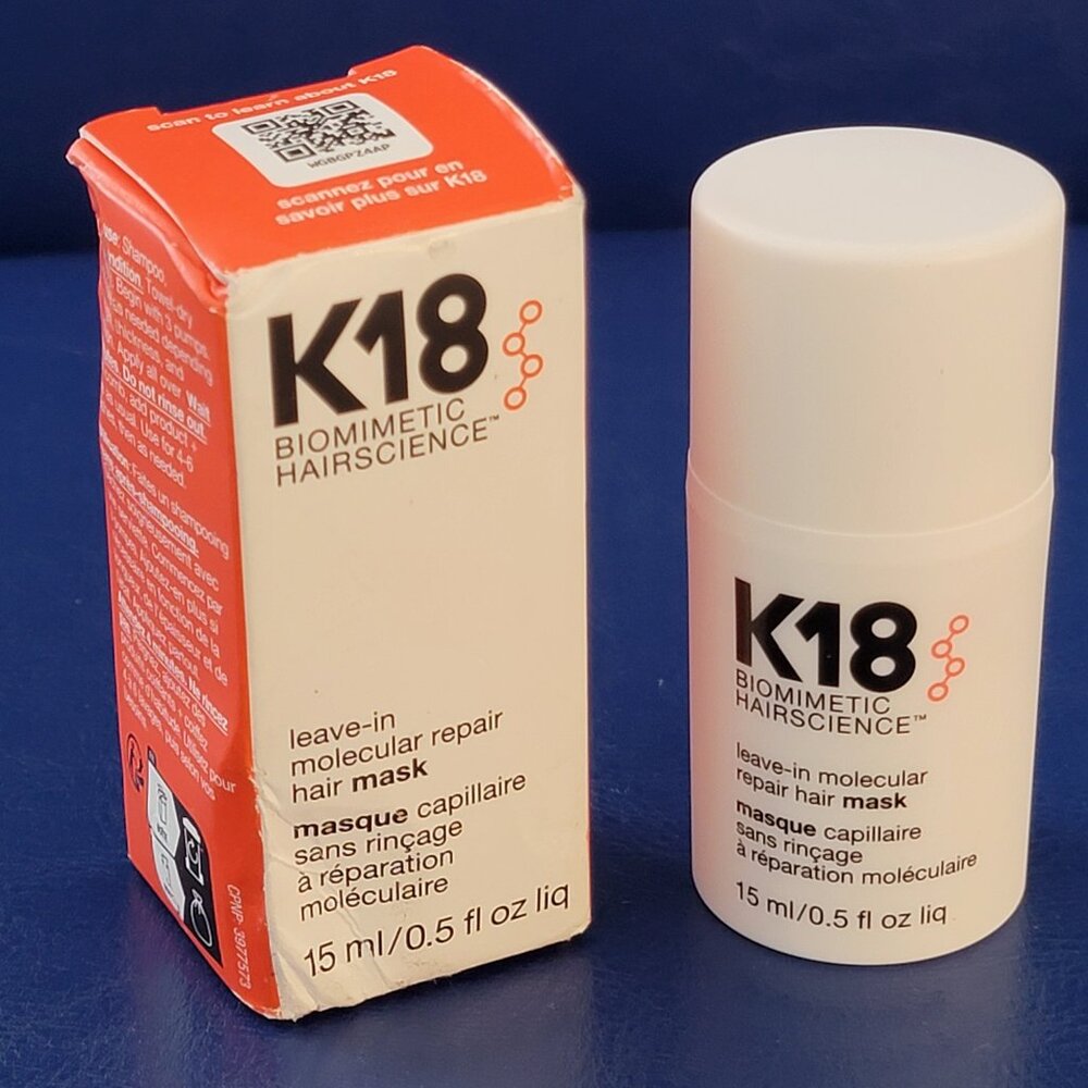 NEW K18 Leave In Hair Mask .5 fl OZ 15ML
